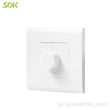 Klasik Putih ngalih listrik 500W LED Dimmer Ngalih